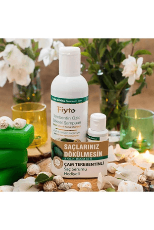 Çam Terebentin Özlü Şampuan 500 Ml + Saç Serumu 75 Ml