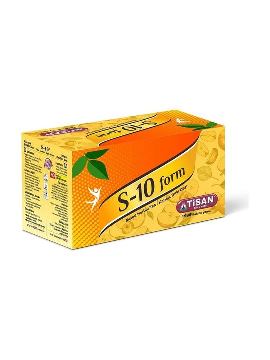 çay84798481 S-10 Elma Aromalı Form Çayı 20 Süzen Poşet
