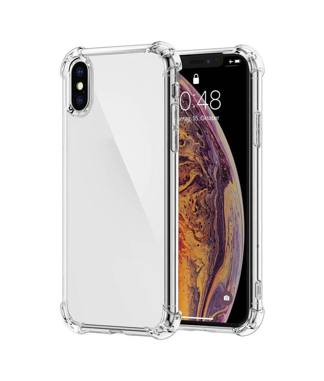 000-art 57855210132702580184975 Apple İphone Xs İle Uyumlu Kapak Kamera Bölümü Açık Airbag Antishock Köşe Korumalı Şeffaf Silikon Kılıf 50 X 22