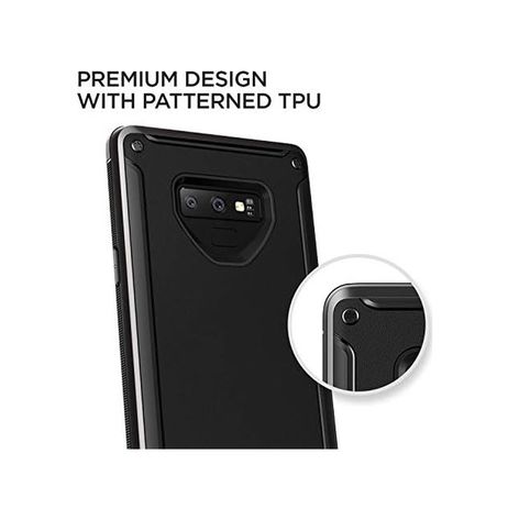 000-art 57855210133102180184975 Vrsgn9Hps Galaxy Note 9 High Pro Shield Kılıf, Metalik Siyah 50 X 22