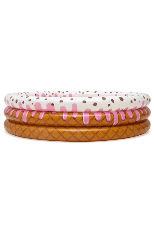 01101988 Bestway 51144, 3 Boğum, Dondurma Temalı Şişme Çocuk Havuzu (160 X 38 Cm)