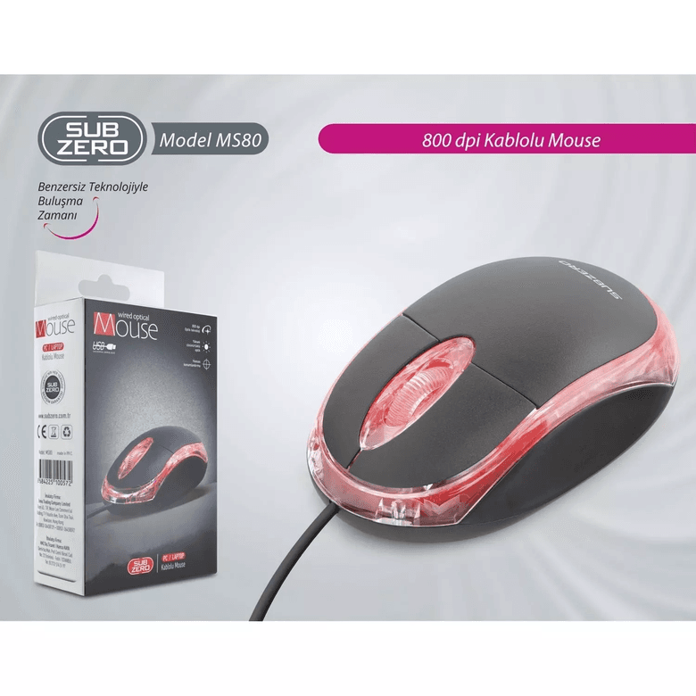 01Cc2zeJdB Subzero Ms80 800Dpı Kablolu Optik Mouse