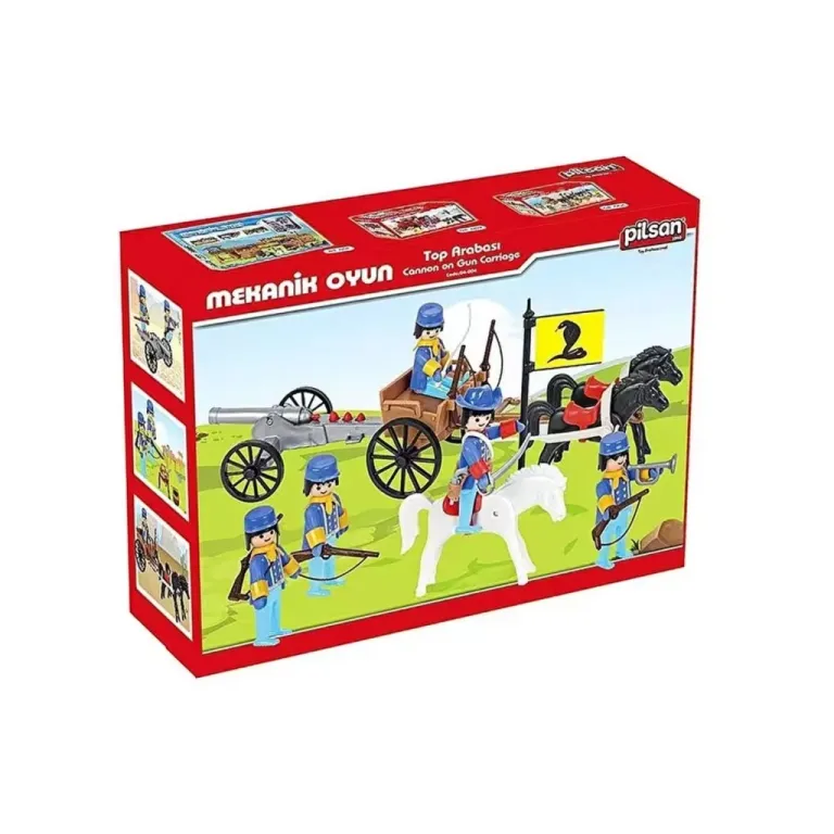 04 004 Mini Mekanik Seri 4 Top Arabası