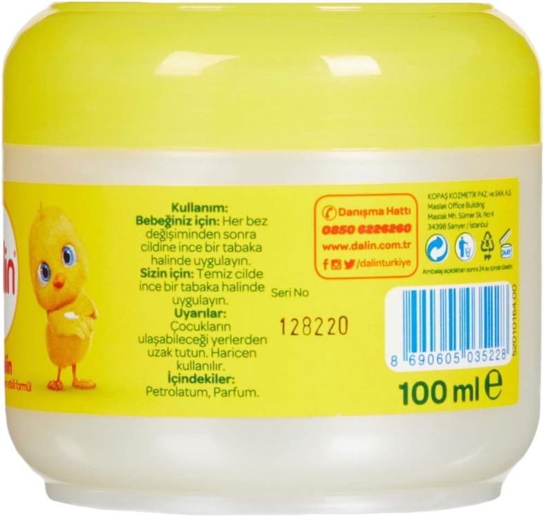 06021995 Dalin Vazelin 100 Ml