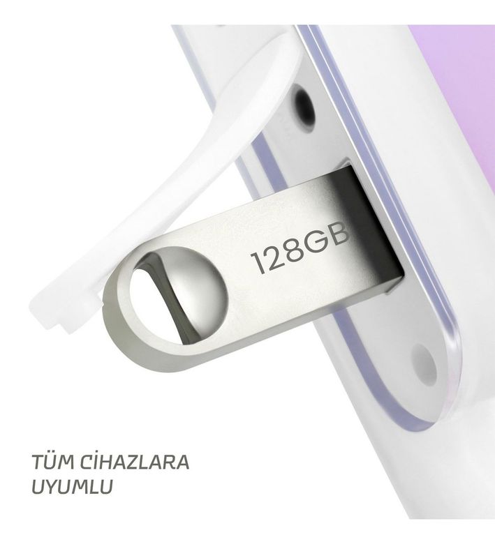 07021998 Fulltech Fd12 Metal 128Gb  Süper Hızlı Flash Bellek