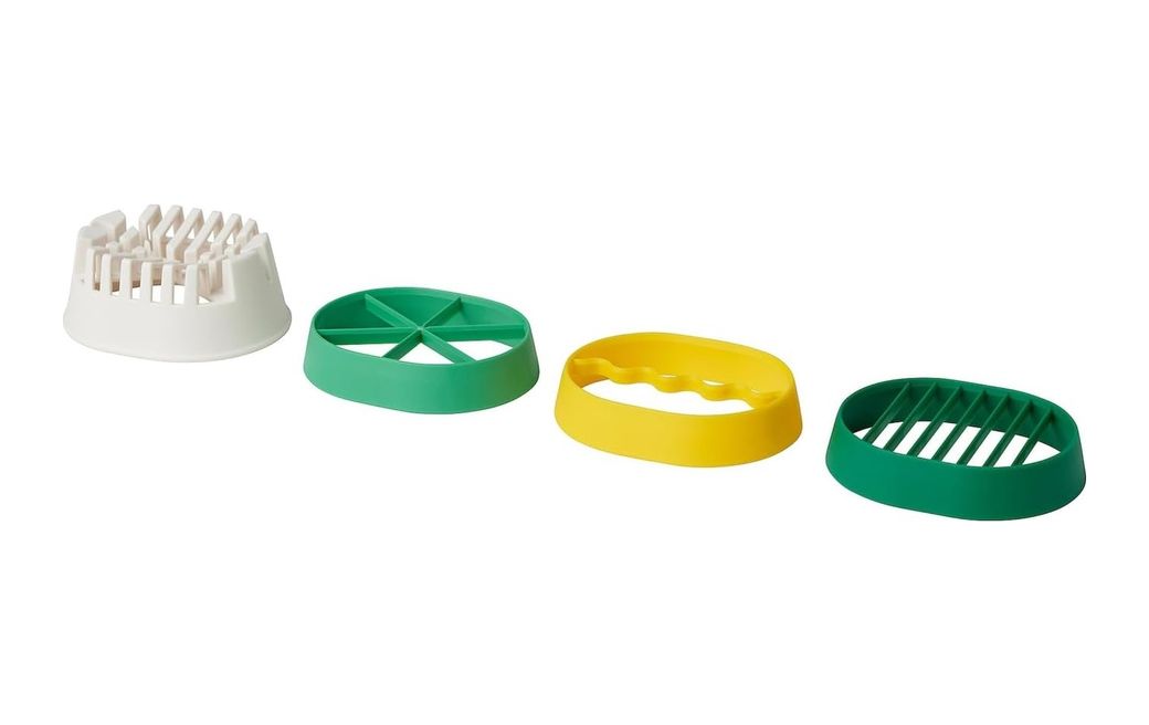 0lga Home 131621299 Yumurta Dilimleyici, Çok Renkli, 4 Parça