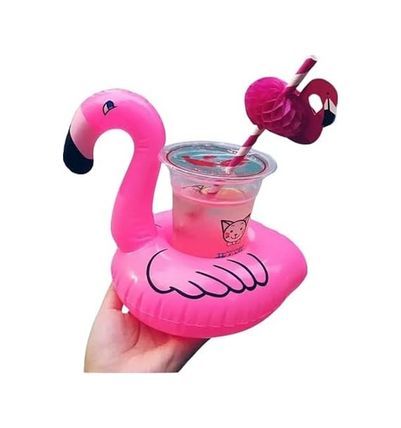 0ne Colibri 57855210126026380184975 Şişme Bardak Ve İçecek Tutucu Setleri Havuz Partisi Temalı Modeller 000 Açık Krem