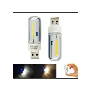 1 Adet Dokunmatik Led Cam Şişe Usb Taşınabilir Işık Led Lamba