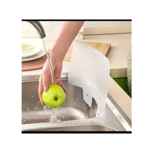 1 Adet Mutfak Lavabo Su Bariyeri Tava Yağ Tencere Bariyeri Su Sıçratmaz Lavabo Bariyer