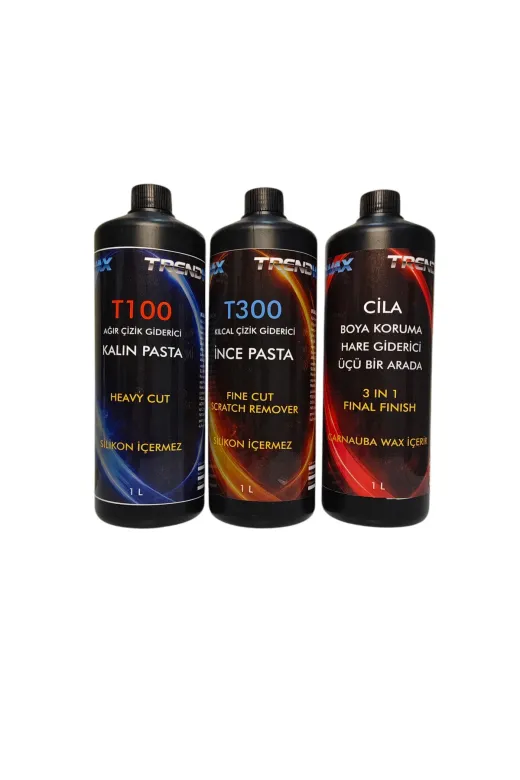 1 Litre Kalın Pasta Hare Giderici Ince Pasta Koruyucu Cila Wax