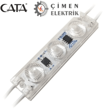 10 Adet CATA CT 4593 2W Tak Çalıştır 220V Modül Led 3200K Günışığı