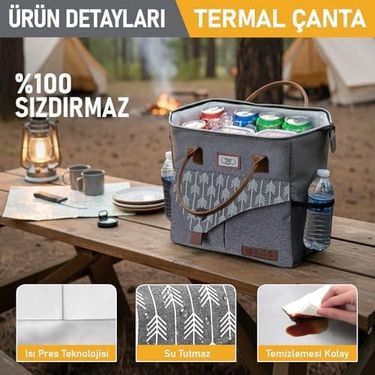 10 Parmak 57855210125817280184975 Haegs Kadın Termal Çanta, Yalıtımlı Yemek Taşıma, Bayan Beslenme Çantası, Sızdırmaz Beslenme Kutusu, Yetişkinler Ve Çalışanlar İçin .