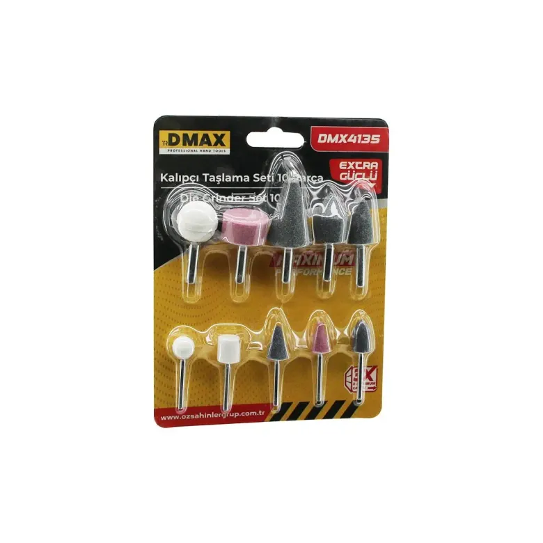 10  PCS KALIPCI TAŞLAMA SETİ TEMİZLEME - PARLATMA - ÇAPAK ALMA - PAS SIYIRMA (4745)