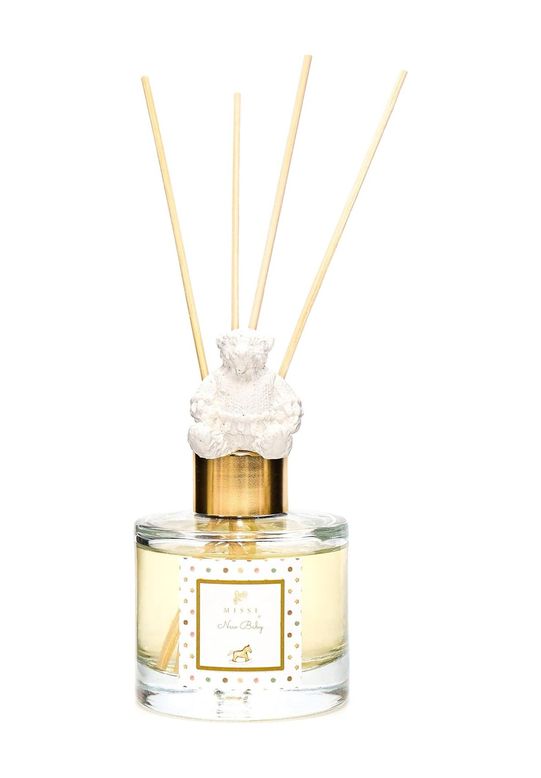 100 Bon 57855210125069180184975 100 Ml Ekru Ayıcık Seramik Taş Bambu Çubuklu Missi Baby Oda Kokusu Abundance Prosperity