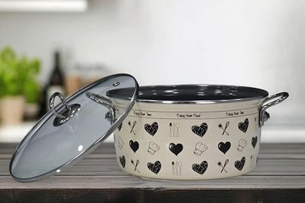 1000 Katalog 57855210126777580184975 Siyah Emaye Kızartma Tenceresi 22 Cm 12V