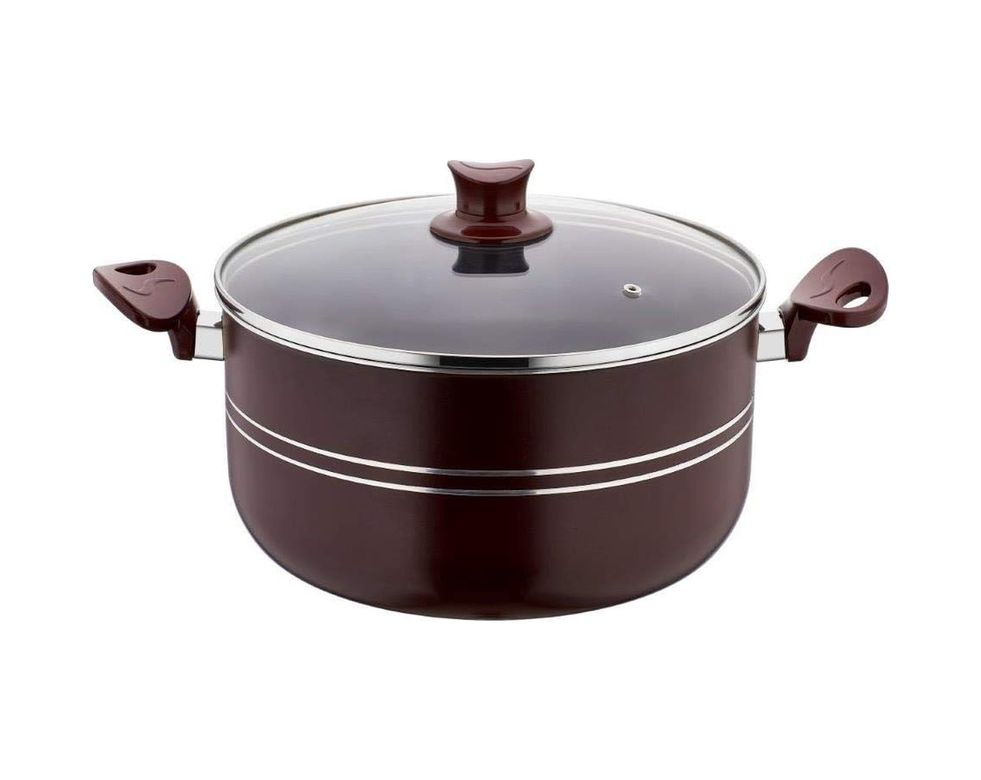 1000 Katalog 57855210128976780184975 Assos Maxi Derin Tencere Bordo - Yanmaz Yapışmaz Çizgili Desenli Cam Kapaklı Geniş Kapasiteli Çorba Ve Sulu Yemek Tenceresi 26 Cm Ve 28 Cm Seçenekli 12V