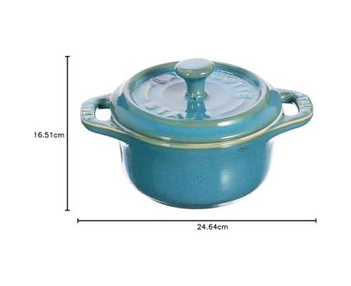1000 Katalog 57855210129004780184975 , Mini Cocotte Set, 4&apos Lü, Yuvarlak, Ceramic By 12V