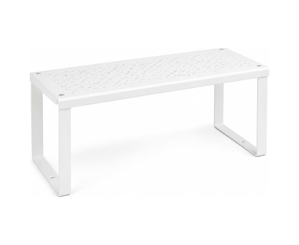 1000 Melocej 57855210125657380184975 1, White - Varıera - 801.366.22 Half Shelf, Steel, White, 13 X 32 X 16 Cm Açık Bej