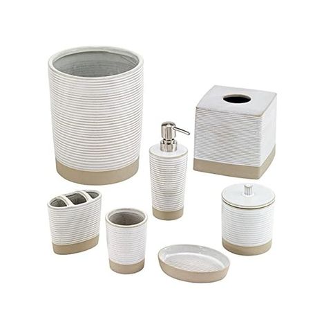 1001 Çiftliği 57855210121068380184975 Avanti Linens Drift Koleksiyonu, Sabunluk 000 Açık Krem