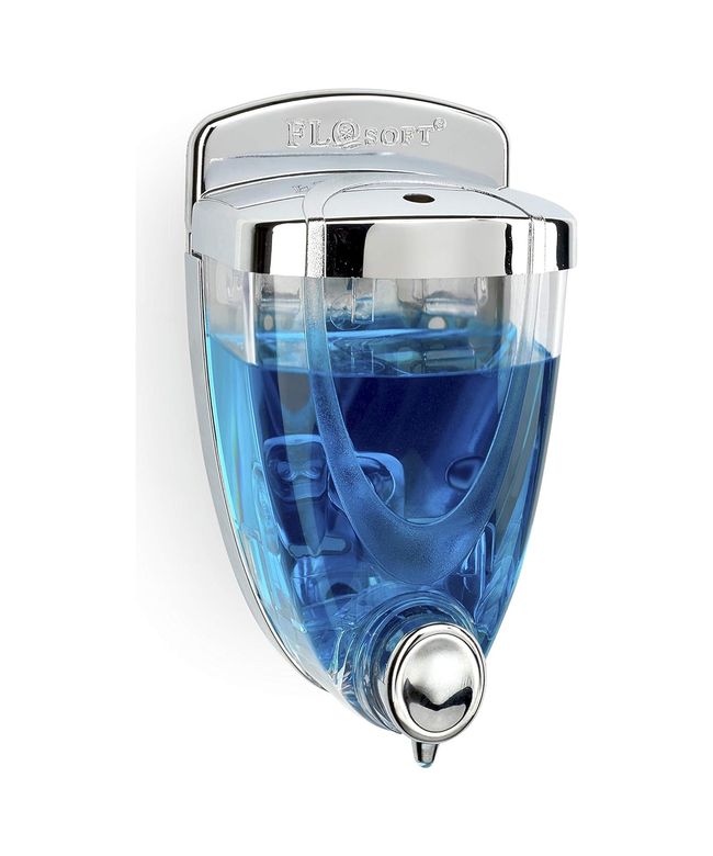 1001 Çiftliği 57855210123874580184975 Flora F017 Flosoft Sıvı Sabunluk, 350 Ml, Krom 000 Açık Krem