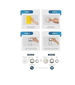 1001 Çiftliği 57855210124144280184975 Delmeye Son Vakumlu Katı Sabunluk Düzenleyici Krom Vk-713 000 Açık Krem