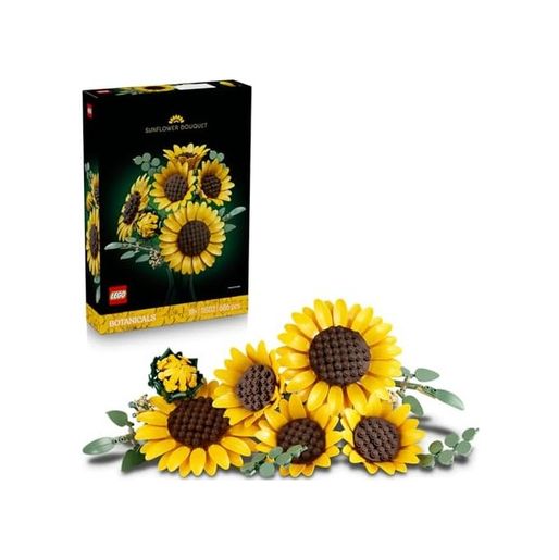 1001 Fidan 57855210125114380184975 Ayçiçeği Buketi 11502 - Yetişkinler İçin Çeşitli Gelişim Aşamalarında 6 Ayçiçeği İçeren Dekoratif Çiçek Buketi Model Yapım Seti, Kadınlar Ve Erkekler İçin Hediye Fikri 686 Parça 20Beyazcipso