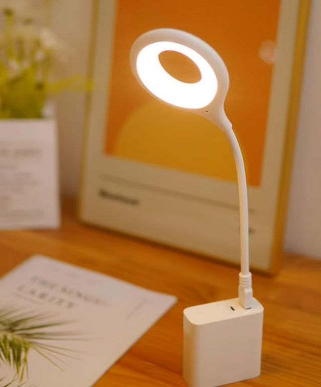 1001 Fırça 128853407 Portatif Akrobatik 20 Smd Ledli Usb Gece Kitap Okuma Çalışma Lambası Powerbank Uyumlu