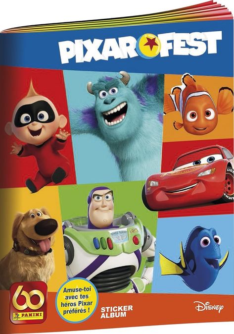 1001 Fırça 128858093 Pixar Fest Çıkartma Albümü