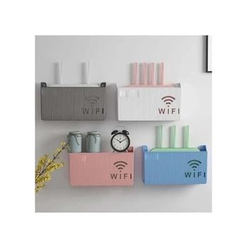 1001 Fırça 57855210124514680184975 Gri Wifi Kutusu Duvar Asılabilir Sigorta Ve Modem Saklama Kutusu 25X15X6 Cm 50 X 22