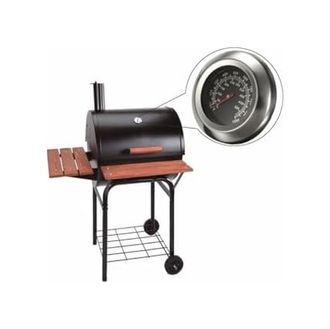 1001 Hediye 57855210127277380184975 Barbekü Mangal Fırın Termometresi 530 Derece Thr222 Ahşap