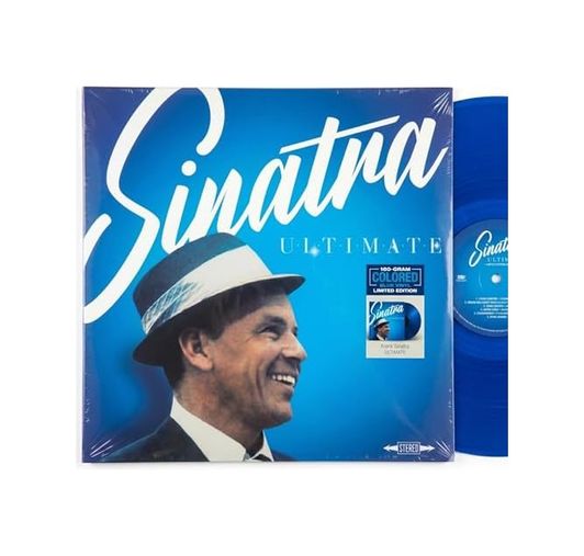 1001 - Melocej 131618358 Frank Sinatra Ultimate Plak Sınırlı Sayıda Üretim, Mavi Renkli Vinil, 180 Gram, Remastered Lp