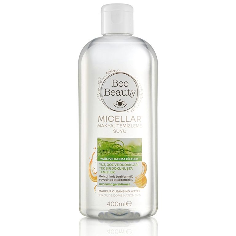 10010523 Bee Beauty Micellar Makyaj Temizleme Suyu Yağlı Ve Karma Ciltler 400 Ml