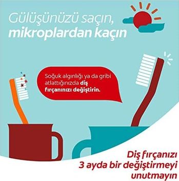 1001Hediye 57855210118224980184975 Extra Clean Dil Temizleyicili Arka Dişlere Uzanan Orta Diş Fırçası 3&apos Lü Ekonomik Paket Açık Ahşap