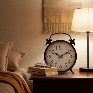 1001Hediye 57855210124526280184975 Modern Siyah Metal Duvar Saati, 30 Cm Büyük Boy, Sessiz Mekanizmalı, Dekoratif, Salon, Ev Ve Ofis İçin 0240-Beyaz-Şekilli-48Cm