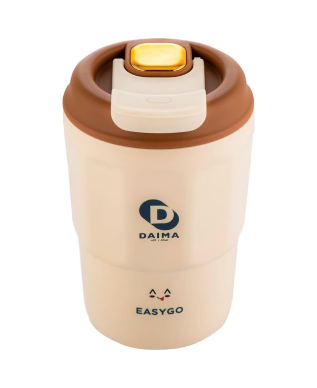 1001Hediye 57855210124980380184975 Daima Easygo Bardak Termos Beyaz 380 Ml Açık Beyaz