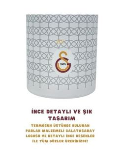 1001Hediye 57855210125518580184975 650Ml Lisanslı Çift Katlı Paslanmaz Çelik Termos 8 Saat Sıcak Soğuk Kutulu Beyaz Açık Beyaz