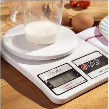 1001Hediye 57855210127263480184975 Elektronik Dijital Mutfak Tartısı 10 Kg Kapasite, 1 Gr Hassasiyet, Dara Fonksiyonu, Lcd Ekran, A++ Enerji Sınıfı, Kompakt Plastik Tasarım Açık Bej