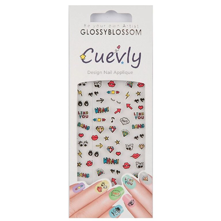 10032010 Glossy Blossom 966760 Cuevly Tırnak Süsleme Sticker
