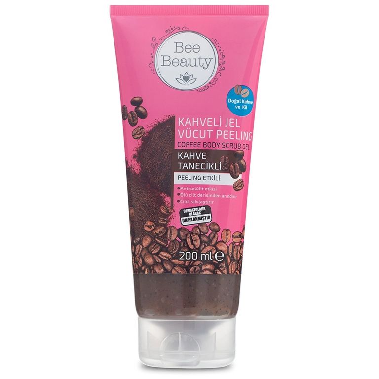 10098986 Bee Beauty Kahveli 200 Ml Jel Vücut Peeling