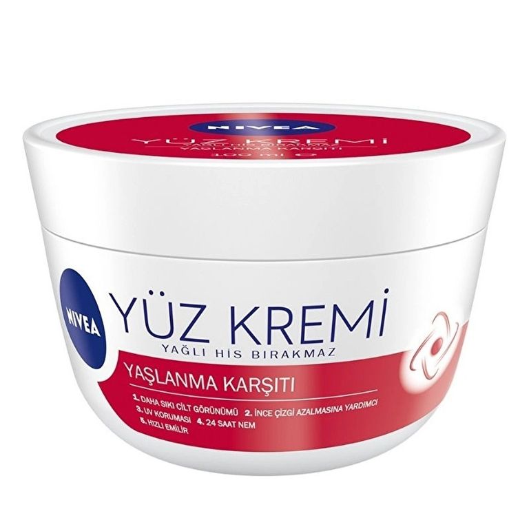 10145646 Nivea 100 Ml Yaşlanma Karşıtı 24 Saat Nemlendirici Yüz Kremi
