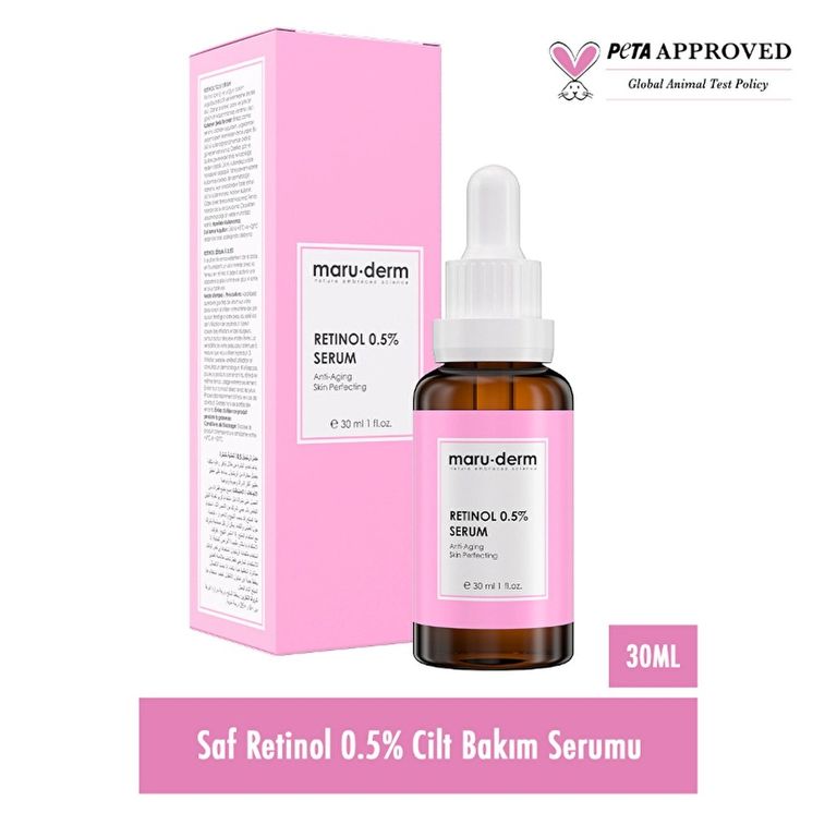 10165022 Maruderm Retinol 0.5% Cilt Yenileyici Bakım Serumu 30 Ml