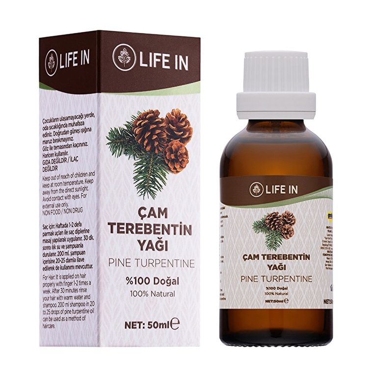10167310 Life In 50 Ml Çam Terebentin Yağı