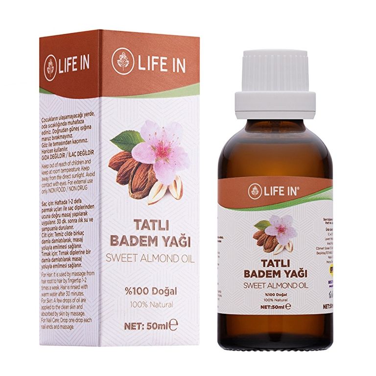 10167311 Life In 50 Ml Tatlı Badem Yağı