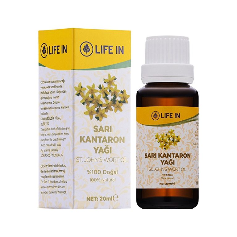 10167317 Life In 20 Ml Sarı Kantaron Yağı
