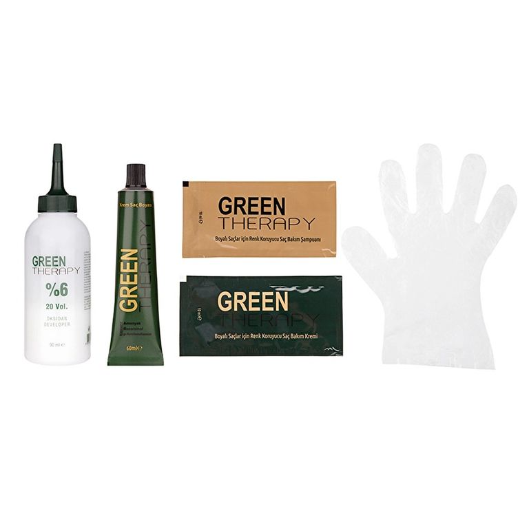 10195562 Green Therapy 8.1 Açık Küllü Kumral Krem Saç Boyası