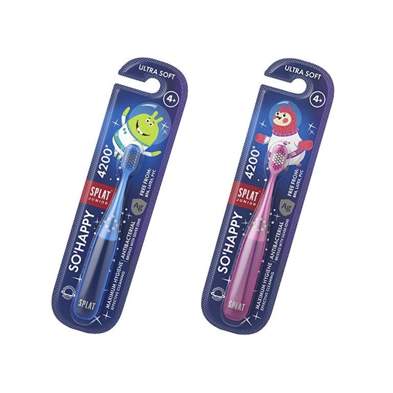 10199414 Splat Ultra Junior Çocuk Diş Fırçası Ekstra Yumuşak (Asortili)