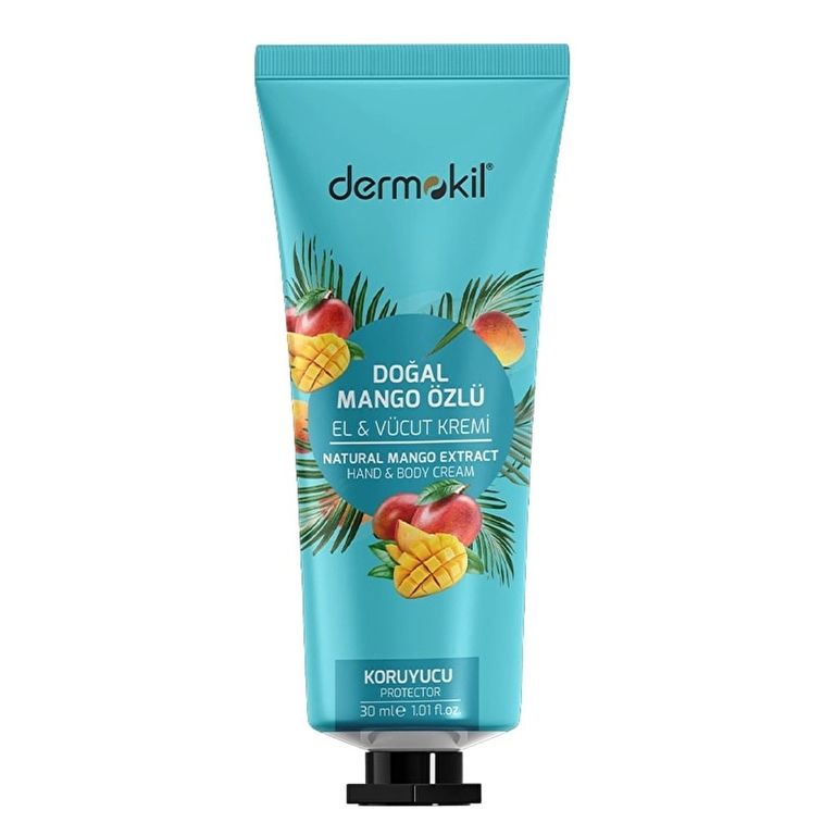 10199475 Dermokil 30 Ml Doğal Mango Özlü El Ve Vücut Kremi