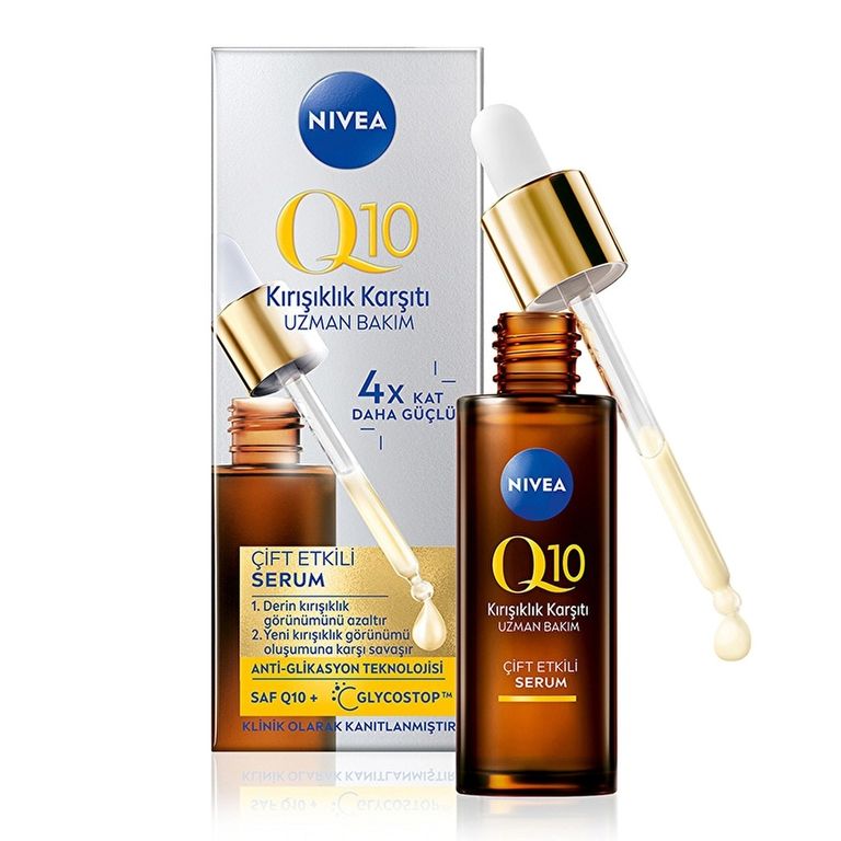 10201119 Nivea 30 Ml Q10 Kırışıklık Karşıtı Çift Etkili Cilt Serumu
