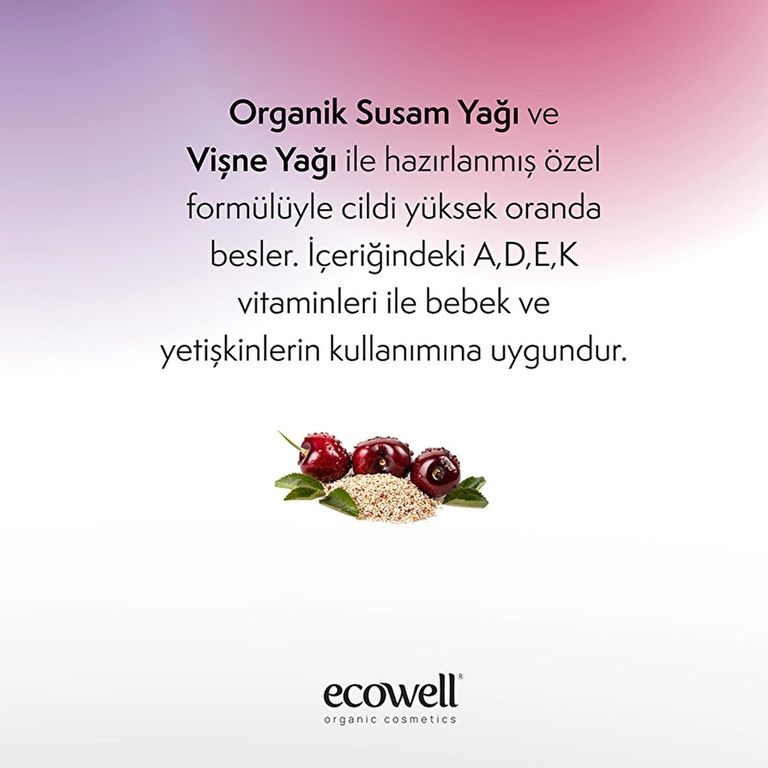 10201993 Ecowell Organic 100 Ml Bebek Yağı