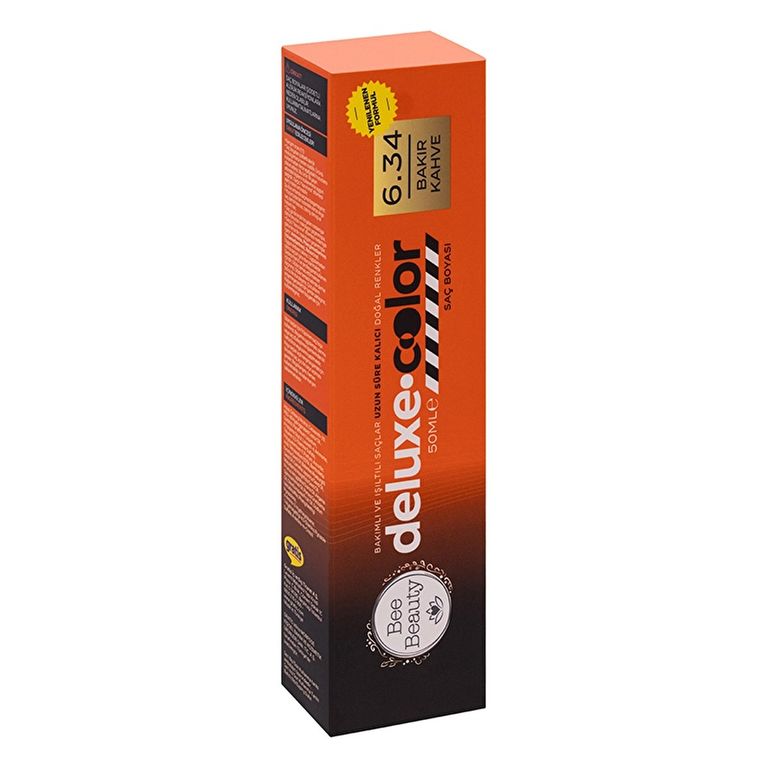 10203405 Bee Beauty 50 Ml 6.34 Bakır Kahve Tüp Saç Boyası
